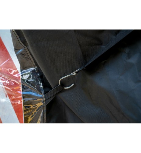 Copertura universale per portabici gancio traino