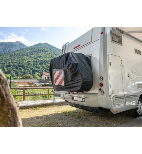 Copertura universale per portabici camper e roulotte