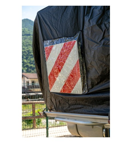 Copertura universale per portabici camper e roulotte