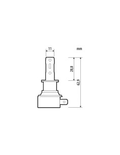 Lampada conversione a LED Halo Led Hyper Series H3 2