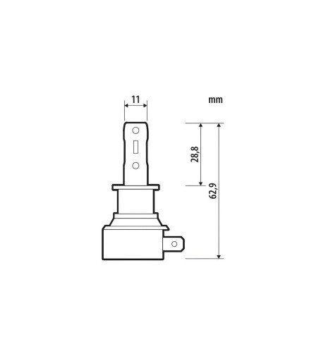 Lampada conversione a LED Halo Led Hyper Series H3