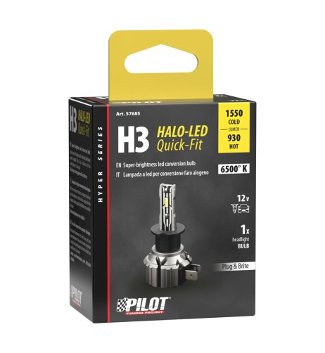 Lampada conversione a LED Halo Led Hyper Series H3