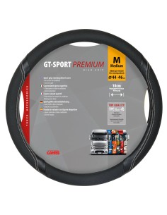 Coprivolante camion GT Sport nero argento in TPE taglia M 44 46cm