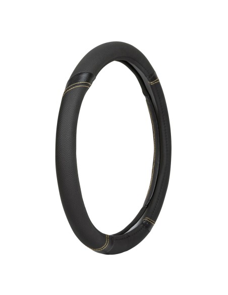 Coprivolante camion GT Sport nero beige in TPE taglia L 46 48cm Coprivolante camion GT Sport nero beige in TPE taglia L 46 48cm