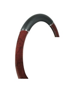 Coprivolante camion in TPE con inserti in radica look 46 48cm 2