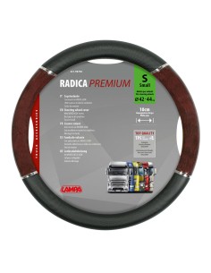 Coprivolante camion in TPE con inserti in radica look 42 44cm