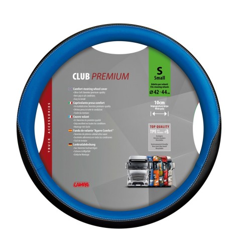 Coprivolante camion in TPE similpelle Blu Club Premium 42 44cm