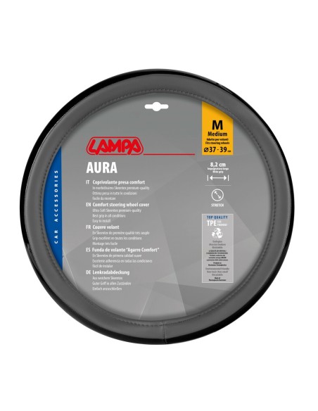 Coprivolante auto universale in Skeentex Aura grigio 37 39cm 