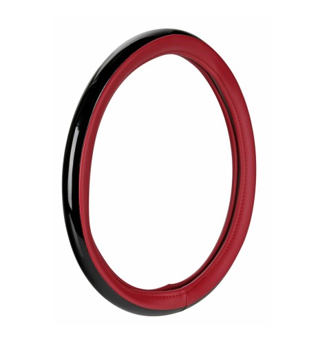 Coprivolante auto universale in Skeentex Aura rosso 37 39cm 