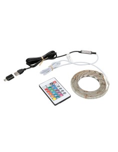 Striscia a Led RGB USB impermeabile 200 cm con telecomando