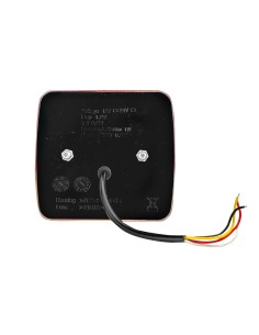 Fanale posteriore a 29 Led 5 funzioni 12 24V omologato 2