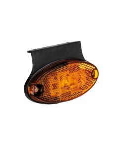 Luce ingombro LED 12 24V con catarifrangente e staffa