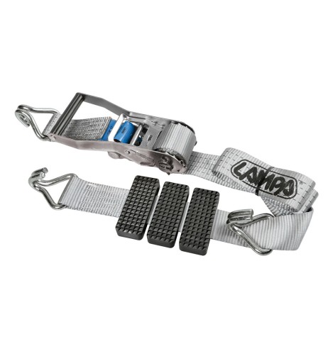 Nastro tensore bisarca gancio singolo 3200kg 5x250cm