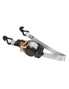 Nastro tensore autoretrattile a doppio gancio 2 5x300cm 600Kg