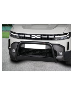 Bull Bar protezione anteriore inox BLACK 60mm Dacia Duster dal 2024