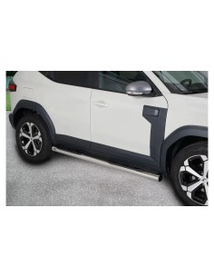 Pedane laterali acciaio inox lucido 70mm Dacia Duster dal 2024