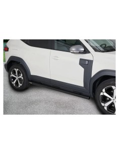 Tubi laterali di protezione acciaio inox BLACK 60mm Dacia Duster dal 2024