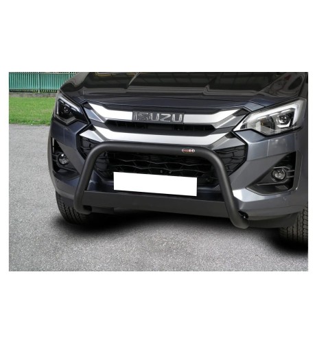 Bull Bar protezione anteriore inox BLACK 60mm Isuzu D Max RG14 dal 2025