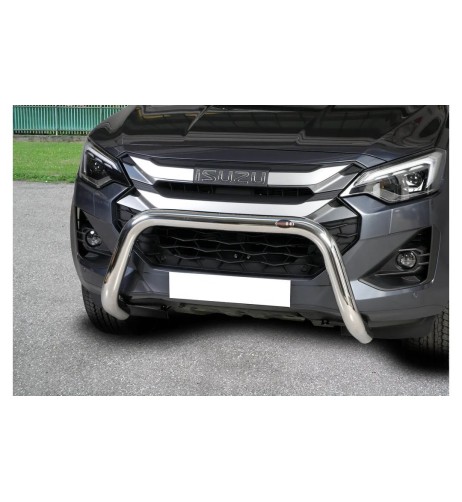 Bull Bar protezione anteriore inox lucido 70mm Isuzu D Max RG14 dal 2025