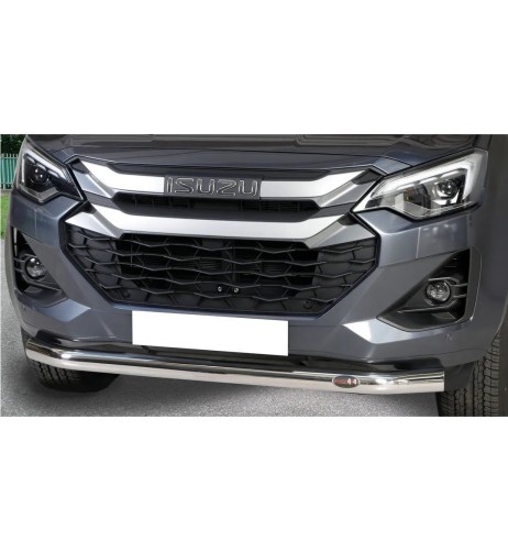 Tubo protezione anteriore inox lucido 70mm Isuzu D Max RG14 dal 2025