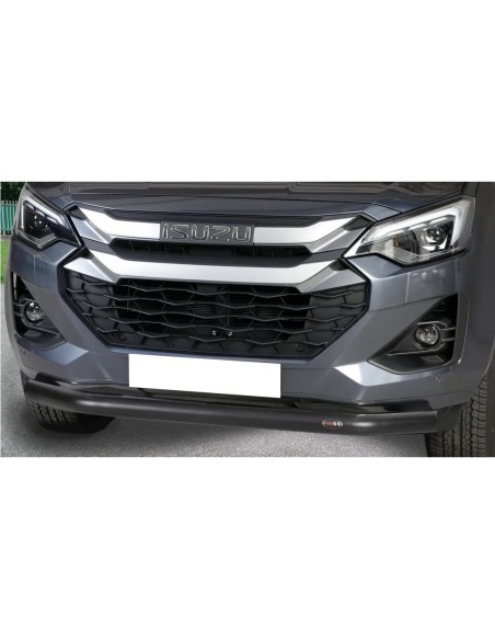 Tubo protezione anteriore inox BLACK 70mm Isuzu D Max RG14 dal 2025