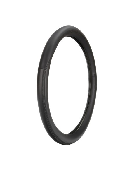 Coprivolante camion Club nero in vera pelle taglia L 46 48cm