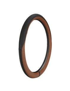 Coprivolante camion Club marrone in vero cuoio e skeentex taglia M 44 46cm 2