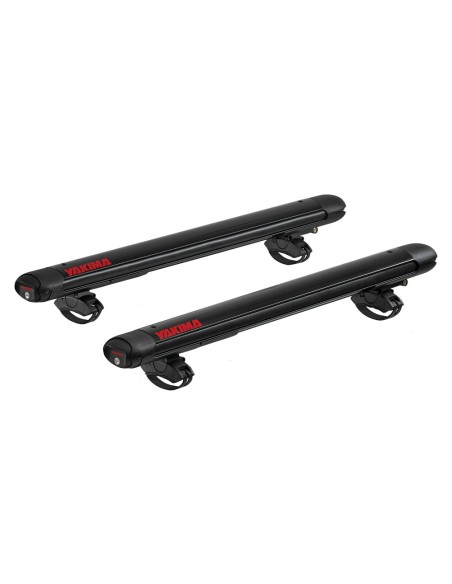 Portasci per barre da tetto FatCat evo black 6 paia di sci o 4 snow Portasci per barre da tetto FatCat evo black 6 paia di sci o 4 snow