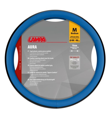 Coprivolante camion Aura blu in Skeentex taglia M 44 46cm