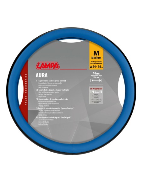 Coprivolante camion Aura blu in Skeentex taglia M 44 46cm