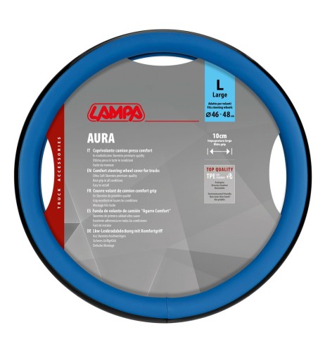 Coprivolante camion Aura blu in Skeentex taglia L 46 48cm