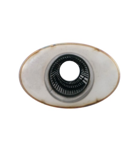 Silenziatore universale inox grezzo uscita rotonda dritta 63mm 400mm