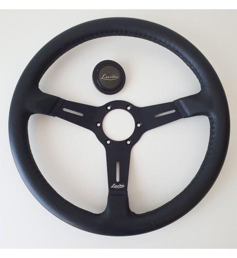 Volante universale vintage Luisi Grifon 370mm in poliuretano