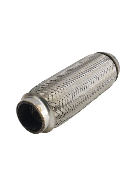 Raccordo flessibile in maglia di acciaio inox per sistemi di scarico diam