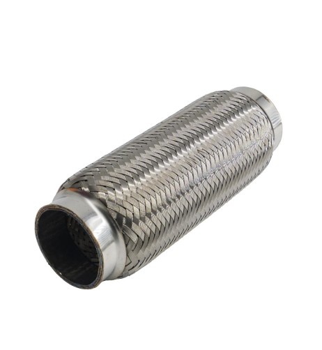 Raccordo flessibile in maglia di acciaio inox per sistemi di scarico diam