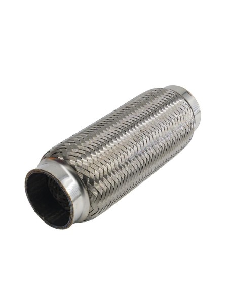 Raccordo flessibile in maglia di acciaio inox per sistemi di scarico diam