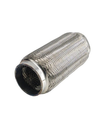 Raccordo flessibile in maglia di acciaio inox per sistemi di scarico diam