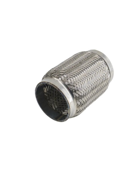 Raccordo flessibile in maglia di acciaio inox per sistemi di scarico diam
