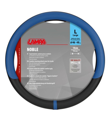 Coprivolante camion Noble blu in Skeentex taglia L 46 48cm