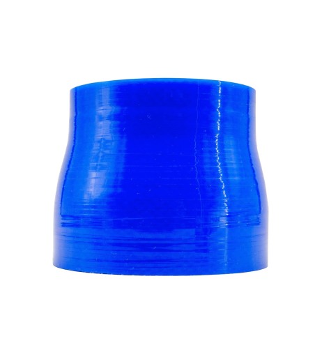 Manicotto riduttore Manitor dritto in silicone blu rinforzato 76 89mm