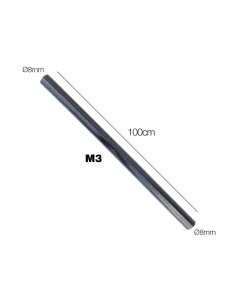 Manicotto Manitor in silicone rinforzato nero prolunga 1mt 8mm