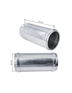 Manicotto Manitor dritto in alluminio diametro 35mm lunghezza 76mm