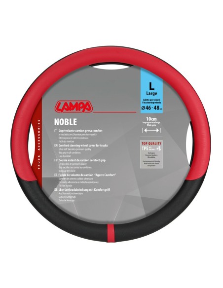 Coprivolante camion Noble rosso in Skeentex taglia L 46 48cm