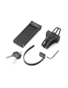Lucchetto pieghevole in acciaio 96cm con custodia 2