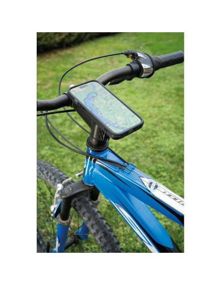 Supporto Optiline porta telefono canotto sterzo vite M6