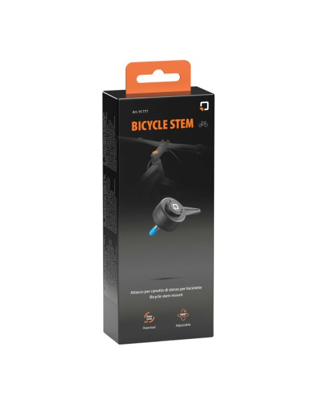 Supporto Optiline porta telefono canotto sterzo vite M6