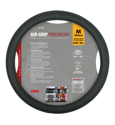 Coprivolante camion in TPE ventilato Air Grip Premium 44 46cm