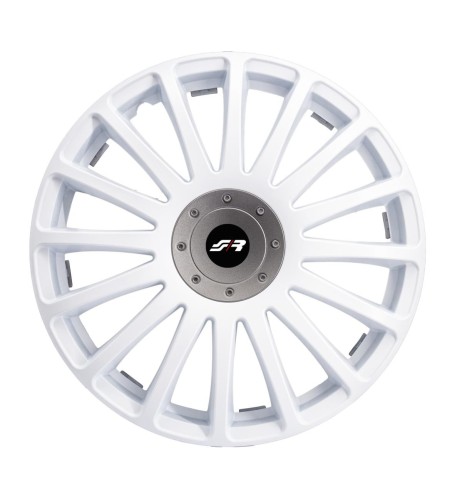 Set copricerchi universali Simoni Racing Gran Prix White 16 