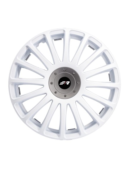 Set copricerchi universali Simoni Racing Gran Prix White 16  Set copricerchi universali Simoni Racing Gran Prix White 16