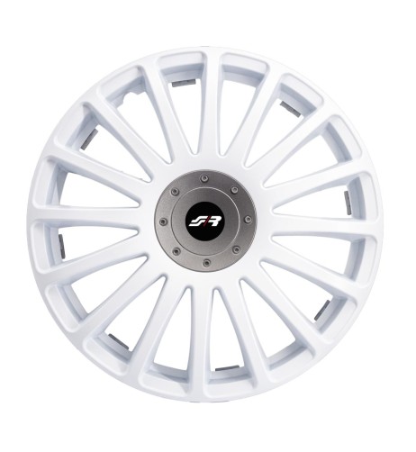 Set copricerchi universali Simoni Racing Gran Prix White 14